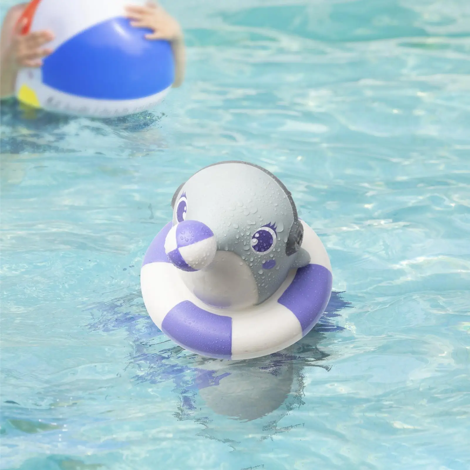 

Chlorine Tablet Floater Chlorine Dispenser Cute Tablets Holder High-Efficiency Chlorinator Animal Float Decoration For Spa Hotel