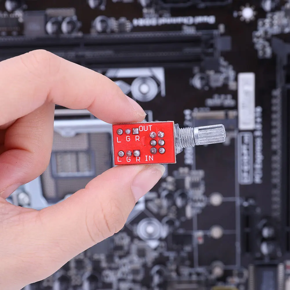 Плата усилителя мощности звука «сделай сам» с экранированным потенциометром громкости 300 мм, дуплексный 50K проводной стерео модуль усилителя мощности