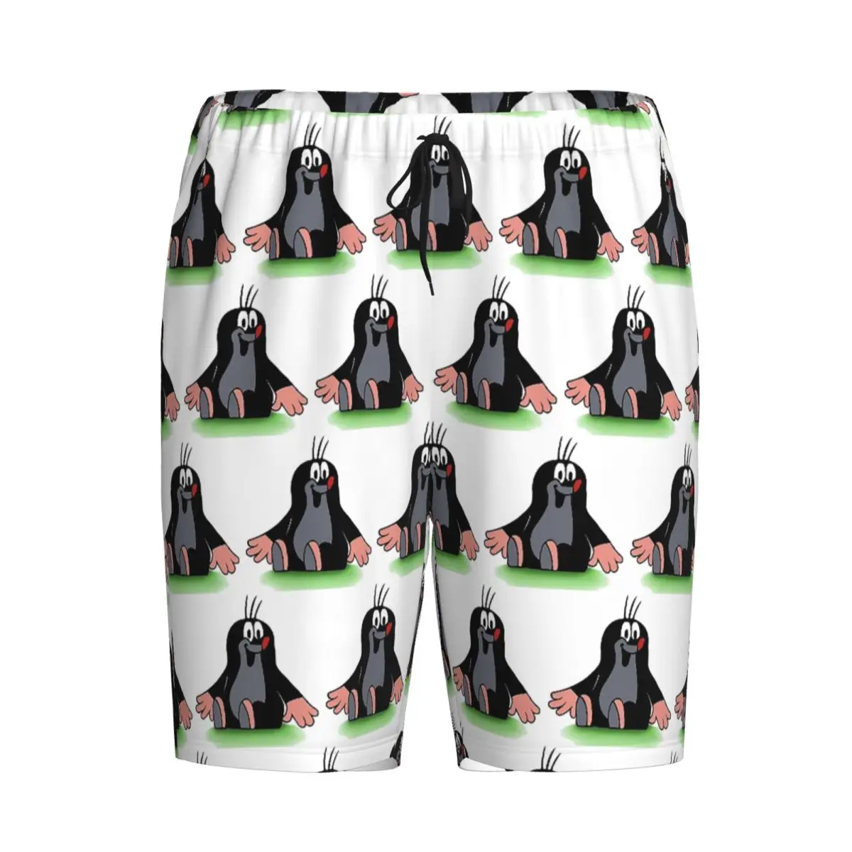 

Мужские пижамные шорты Custom Mole Happy Krtek для сна и отдыха