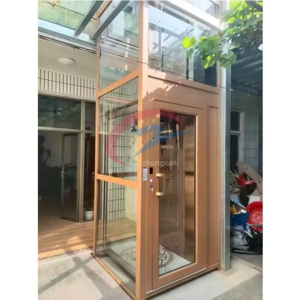 Best pri hydraulic residential elevator small home lift /2 floor 3 floor electric house elevator passenger lifts