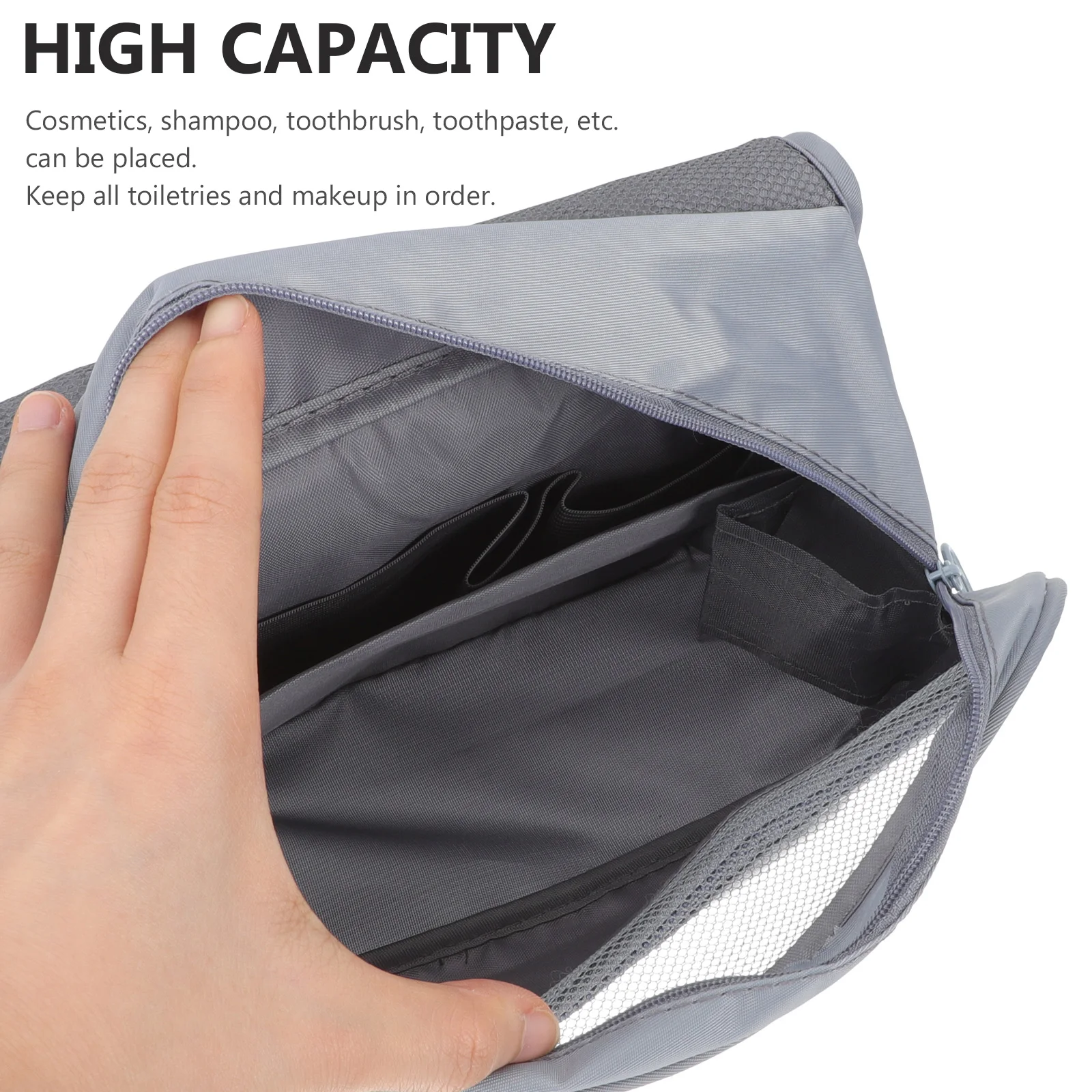 

Folding Wash Large Storage Container For Toiletries Makeup Organizer Hook Handle Lightweight Portable Toiletry Home Travel