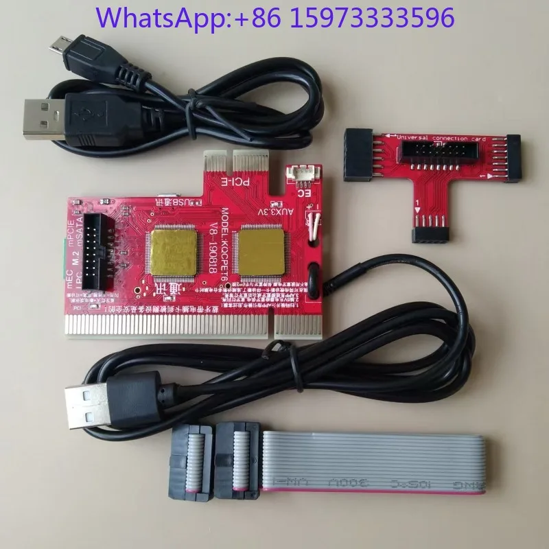 Debug Test Diagnostic Card for Laptop Motherboard Fault Detection Support USB PCI LPC Interface Maintenance Equipment Spare Part