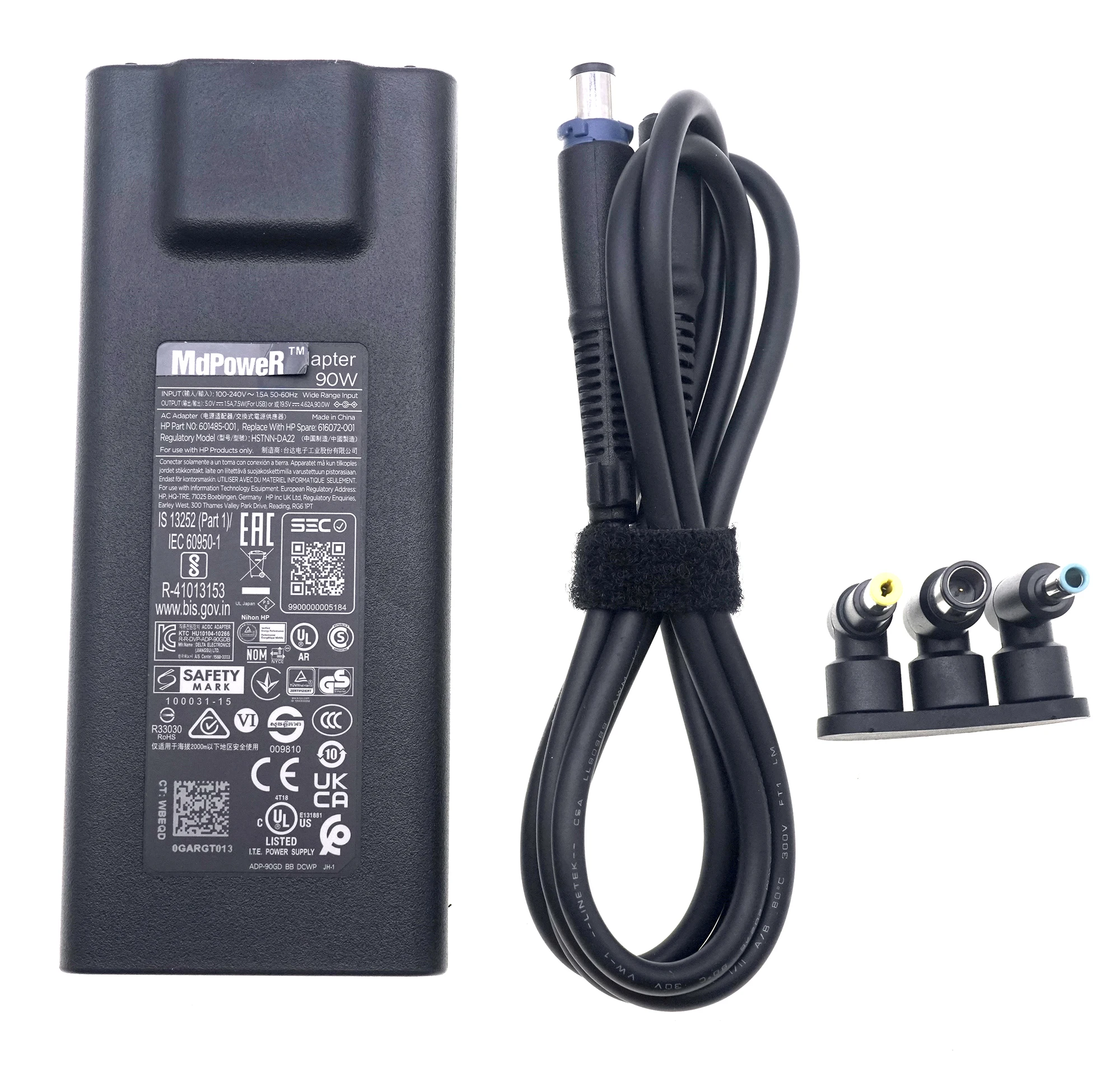 

HSTNN-DA22 19.5V 4.62A 5V USB 90W Slim Travel AC adapter For HP Ultrabook EliteDesk pavilion ENVY TPN-LA09 HSTNN-LA13
