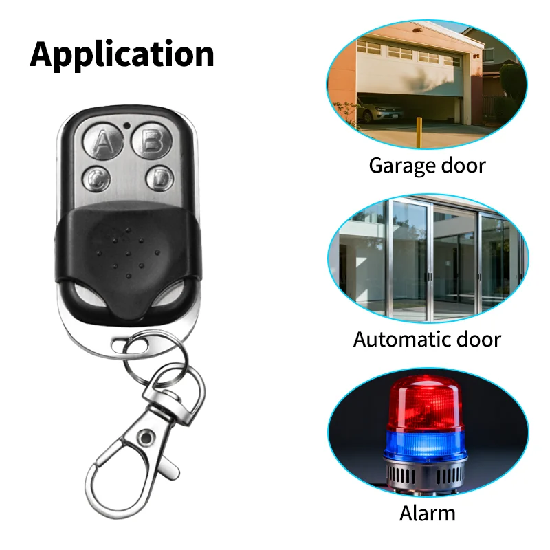 Mando a distancia Universal para garaje, duplicador remoto para puerta de garaje de 433 mhz, mando a distancia de 433 mhz para puerta de control de puerta de garaje