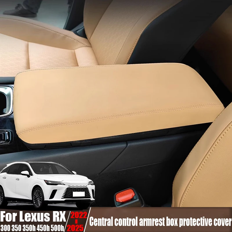 For Lexus RX 300 350 350h 450h 500h 2022-2025 armrest box protective cover automotive interior decoration accessories durable