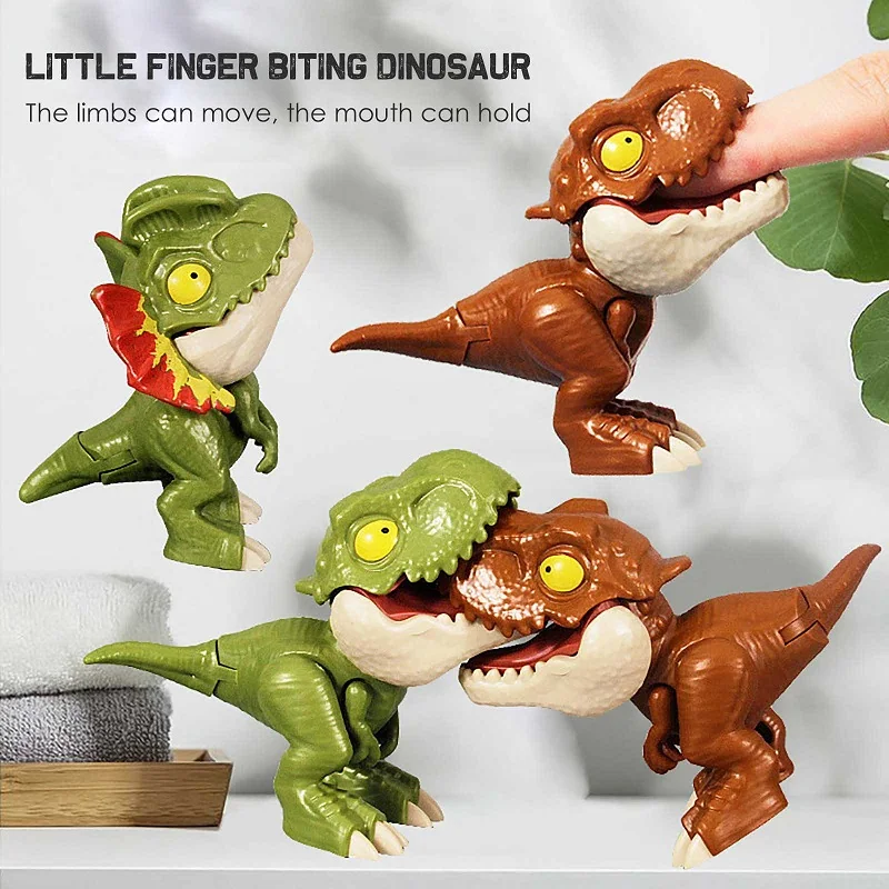 

Finger Dinosaur Toy Tricky Tyrannosaurus Model Dinosaur Fidget Toy Interactive Biting Hand Creative Dinosaur Children Xmas Gifts