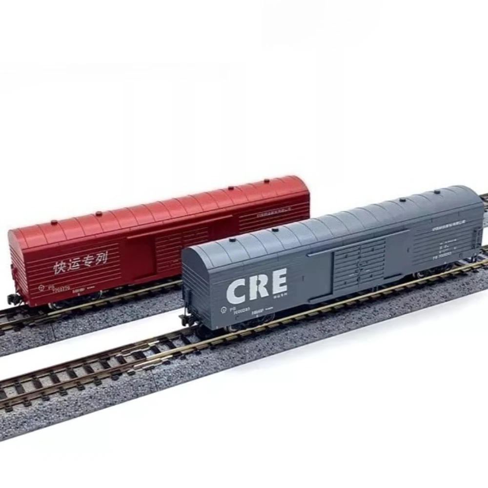Tipo N 1/160 Simulazione Treno Modello PB Boxcar Trasporto Auto Grigio/rosso Due Opzioni 8 Modelli In Miniatura Carrozza Set Ragazzo Giocattolo Regalo