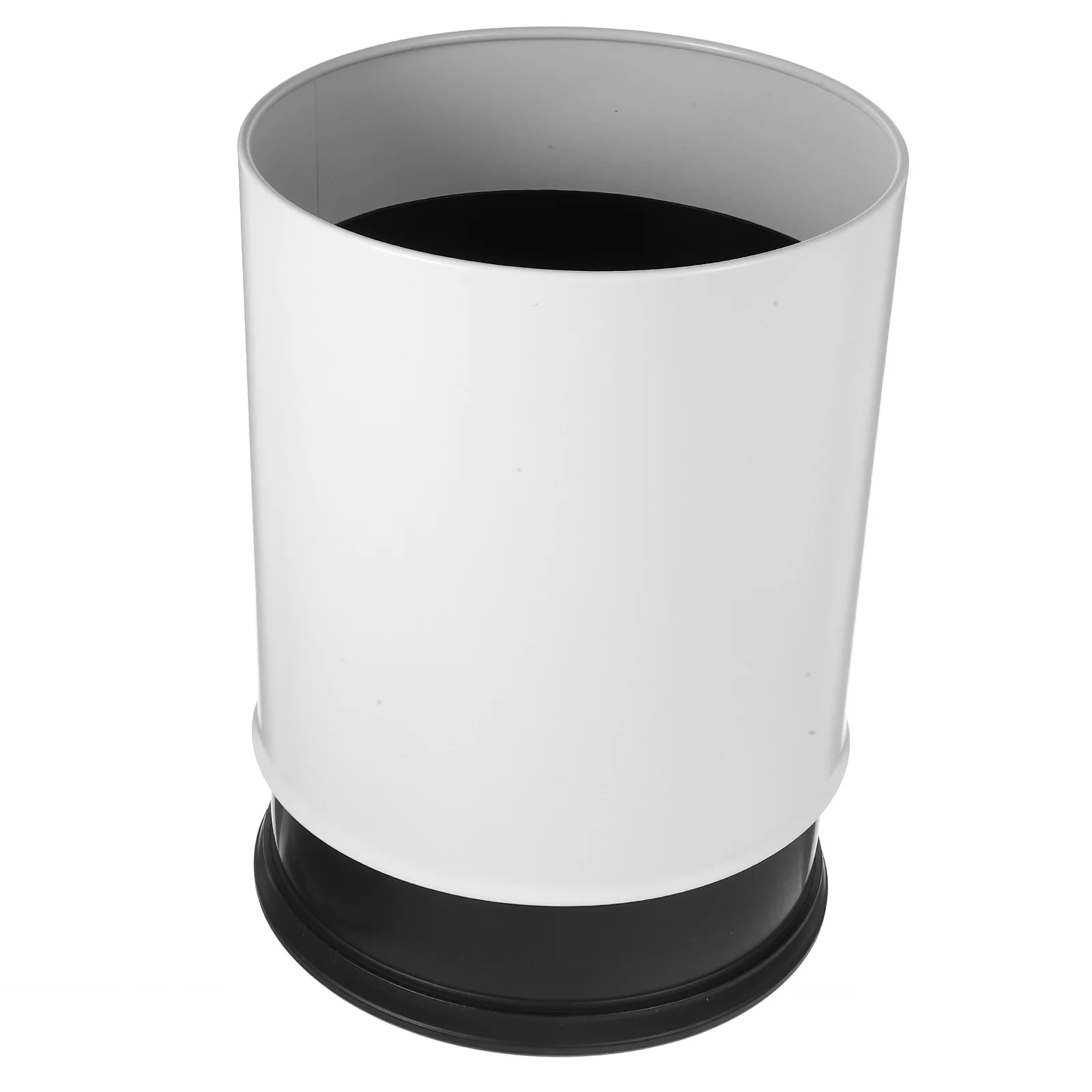 

1pcs Double Layer Trash Can 10L Round Garbage Bin For Kitchen Bathroom Office Bedroom Pp Iron Waste Basket Sorting Holder