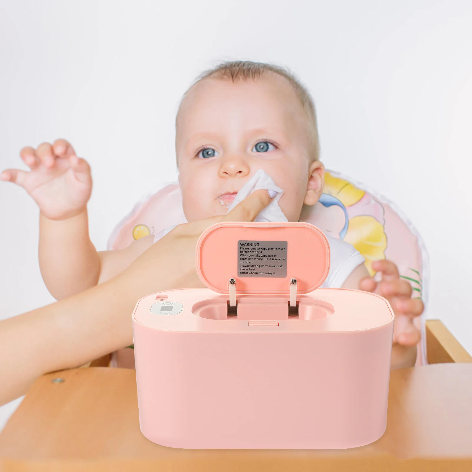 

Portable Wet Wipe Warmer USB Heater Polypropylene Constant Temperature Box Baby Diaper Changing Machine Heating