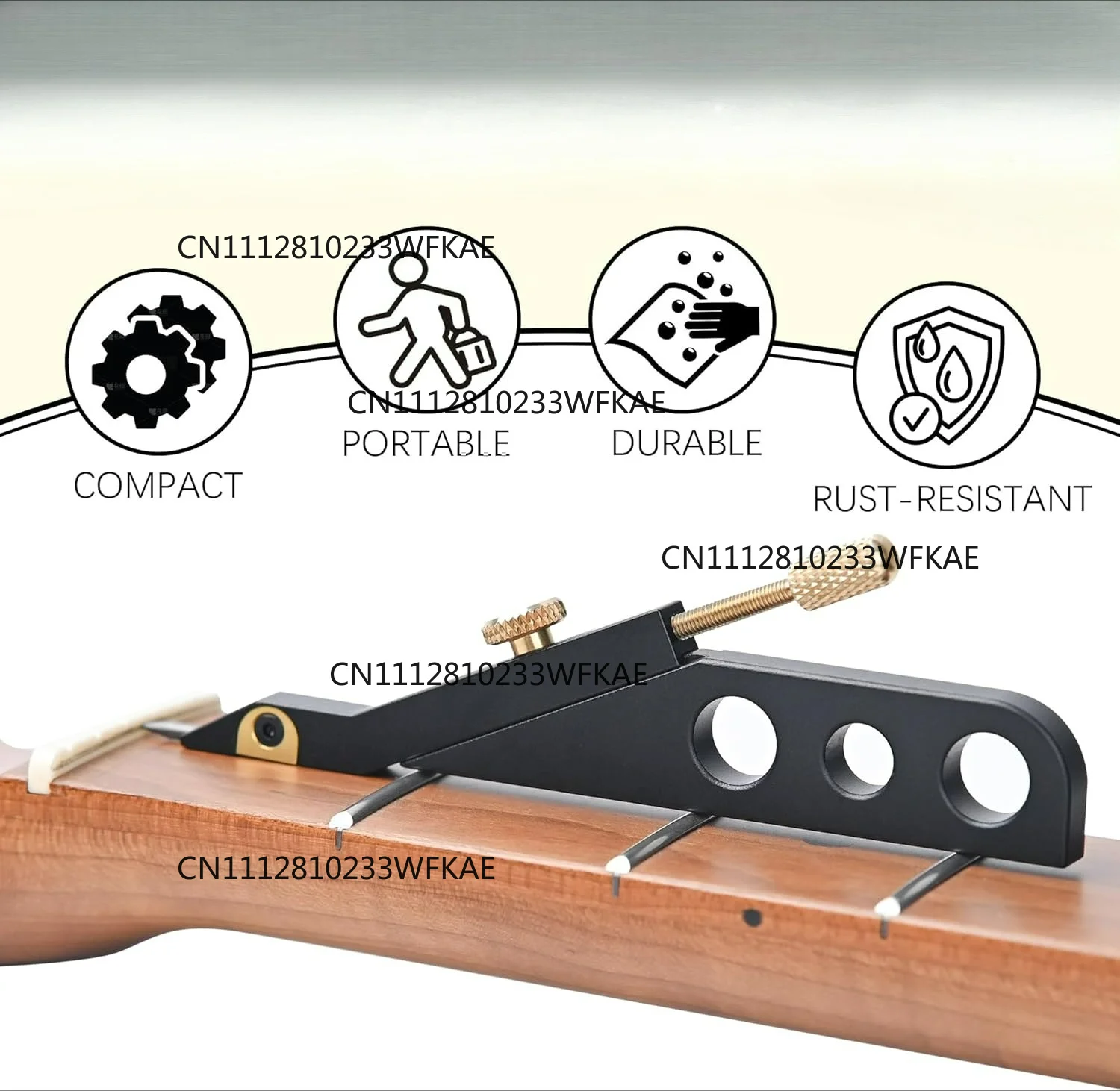 Professional Guitar Nut Scribe Tool Precision Marking for Nut Slots Mark Nut and Saddle Height for Classical Instruments Making