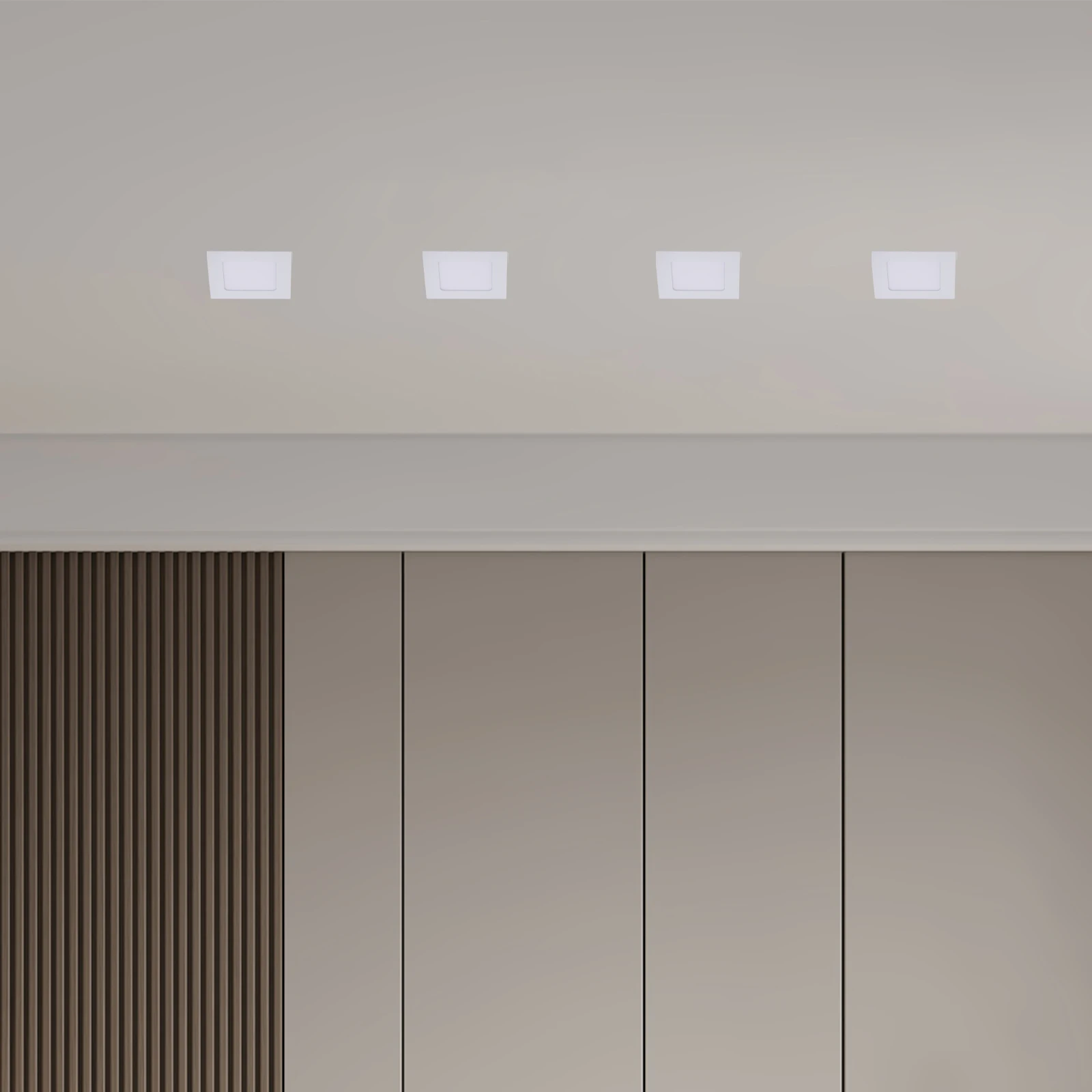 

Square Panel 6W Warm White LED Bulb 3000-3500K 6W Ceiling Light Energy Saving Ceiling Light for Home Office Kitchen