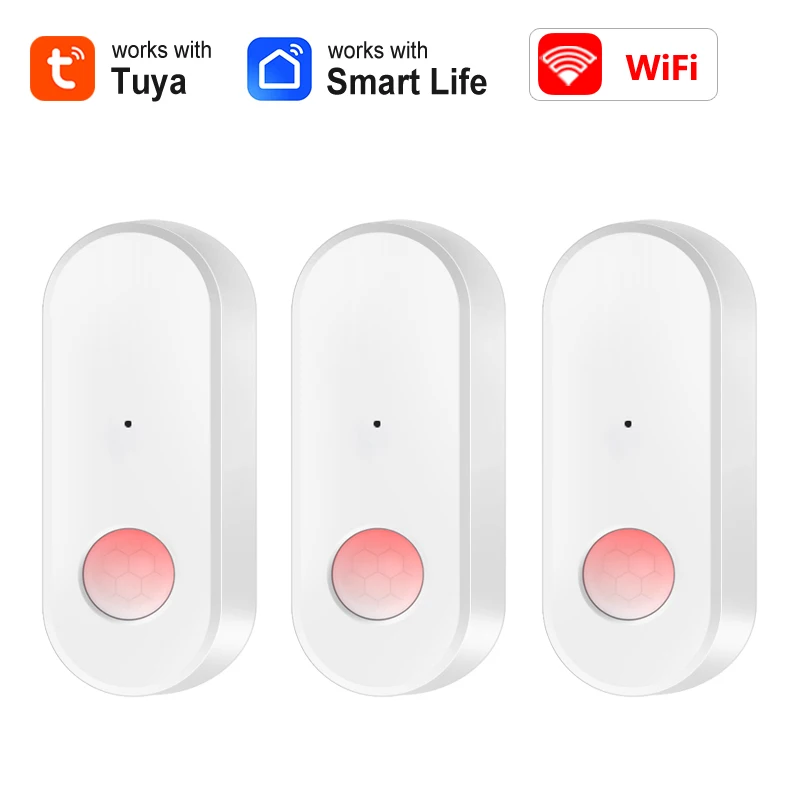 Tuya WiFi PIR Motion Sensor Smart Home Menschlichen Körper Infrarot Detektor Sicherheit Smart Leben Funktioniert Mit Alexa Google Hause