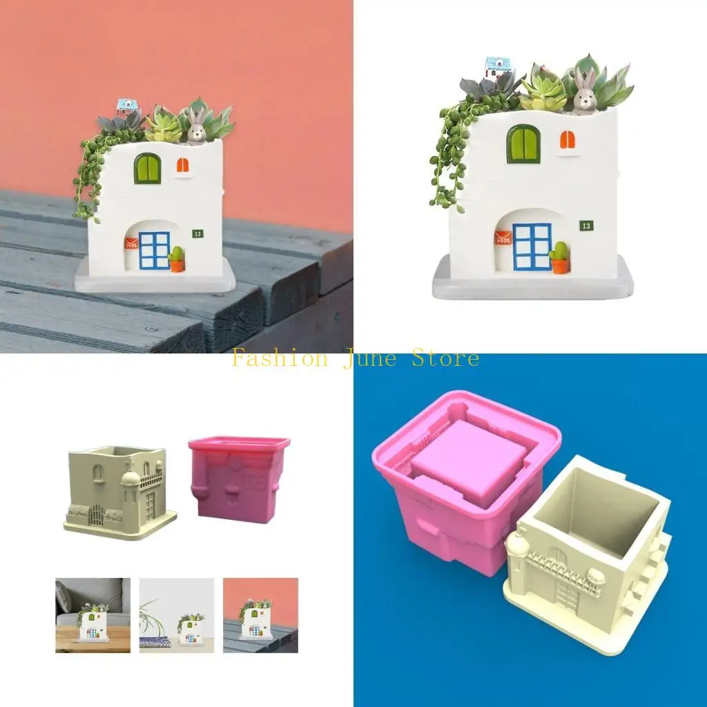 

N5KA баночки для хранения дома, силиконовая форма, инструмент для подсвечника «сделай сам», форма для литья бетона, штукатурка,