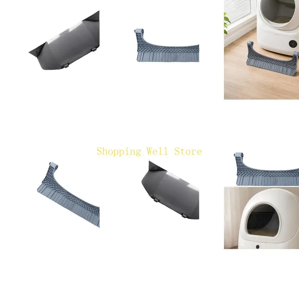 KX4B Cats Litter Inner Door/Rack Replacement Component for Pet Owners, Plastic Part for Routine Maintenance, Handling, and Part