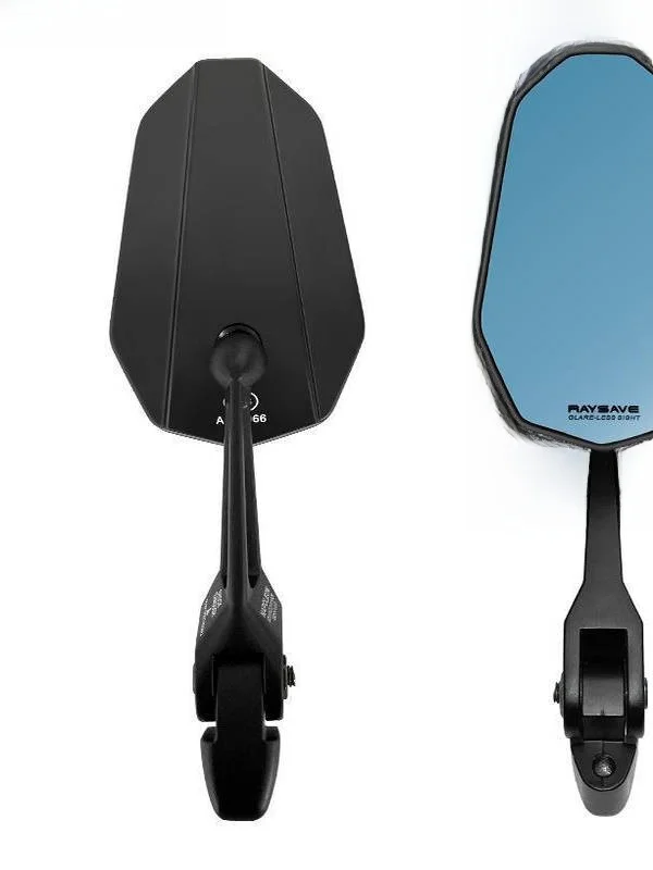 مرآة خلفية صغيرة للدراجات النارية والمركبات الكهربائية من نوع Ba Feng Te Nine Number MZNZ مصنوعة بتقنية CNC #1