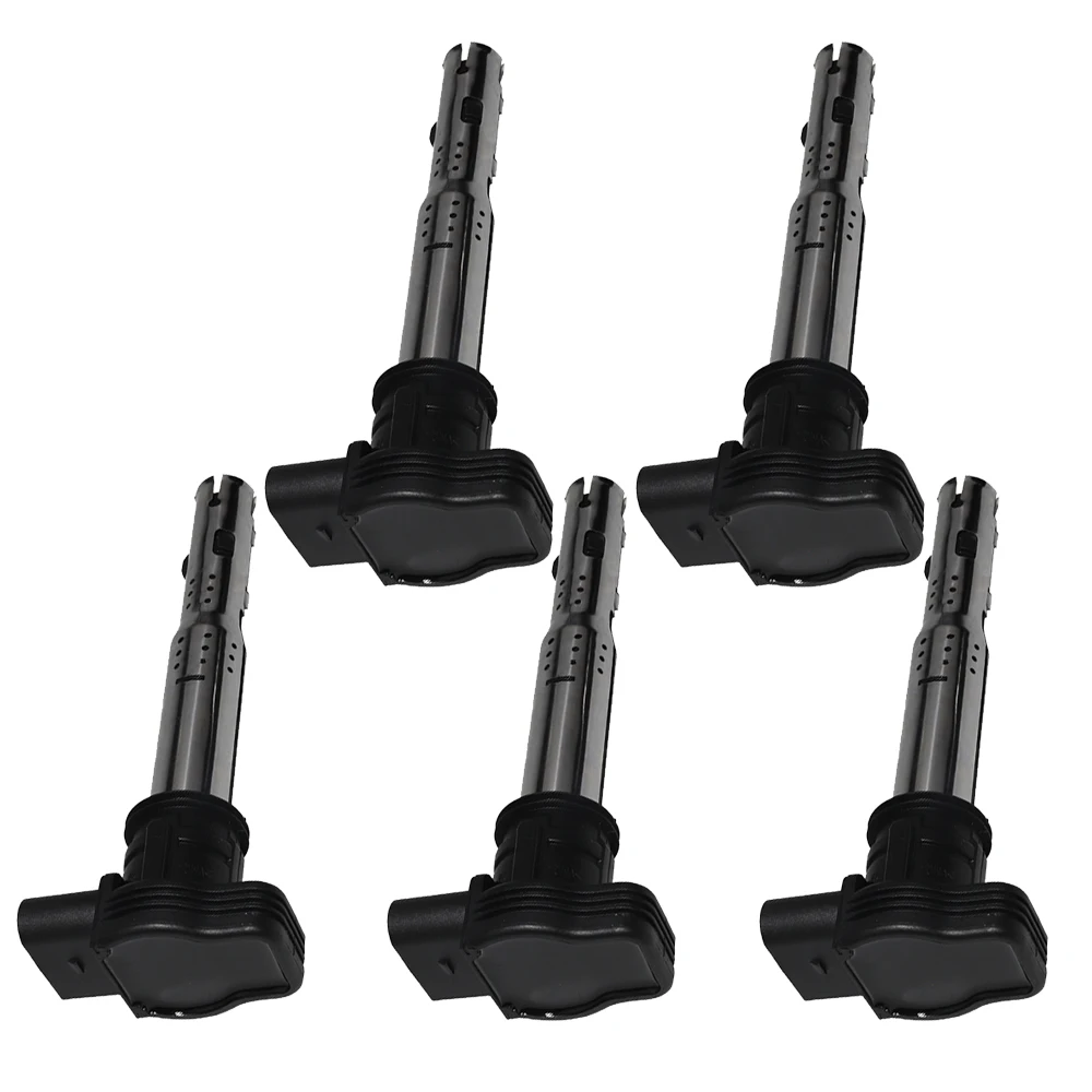 Ignition Coils For VW JETTA MK5 2.5 NEW BEETLE GOLF PASSAT B6 SHARAN 2.0T 1.8T SKODA OCTAVIA SUPERB SEAT LEON ALTEA Accessories