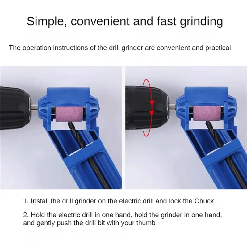 AB45 3세트 드릴 비트 세트 샤프너 비트 도구 도구 및 장비 드릴 비트 샤프너 드릴 비트 도구 액세서리 -A