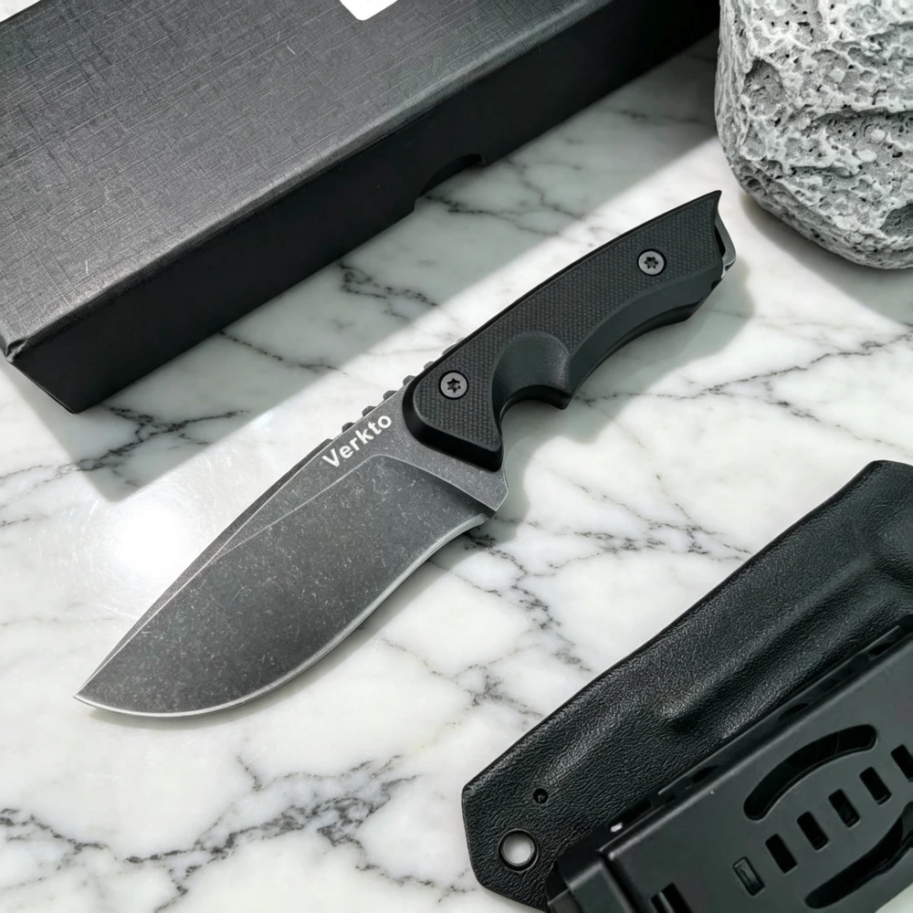 Bushcraft Knife Fixed - Wielofunkcyjny nóż procy Verkto do użytku