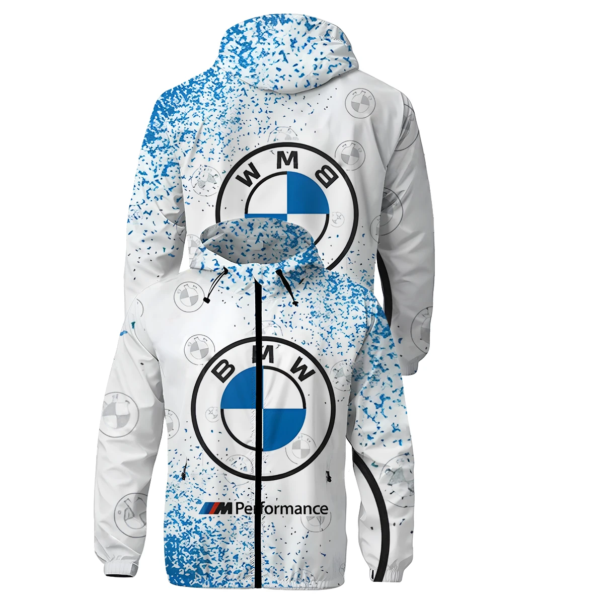 BMW-logojas Herenclip Neutrale top Comfortabele motorkleding van hoge kwaliteit Outdoor BMW-werkkleding voor heren