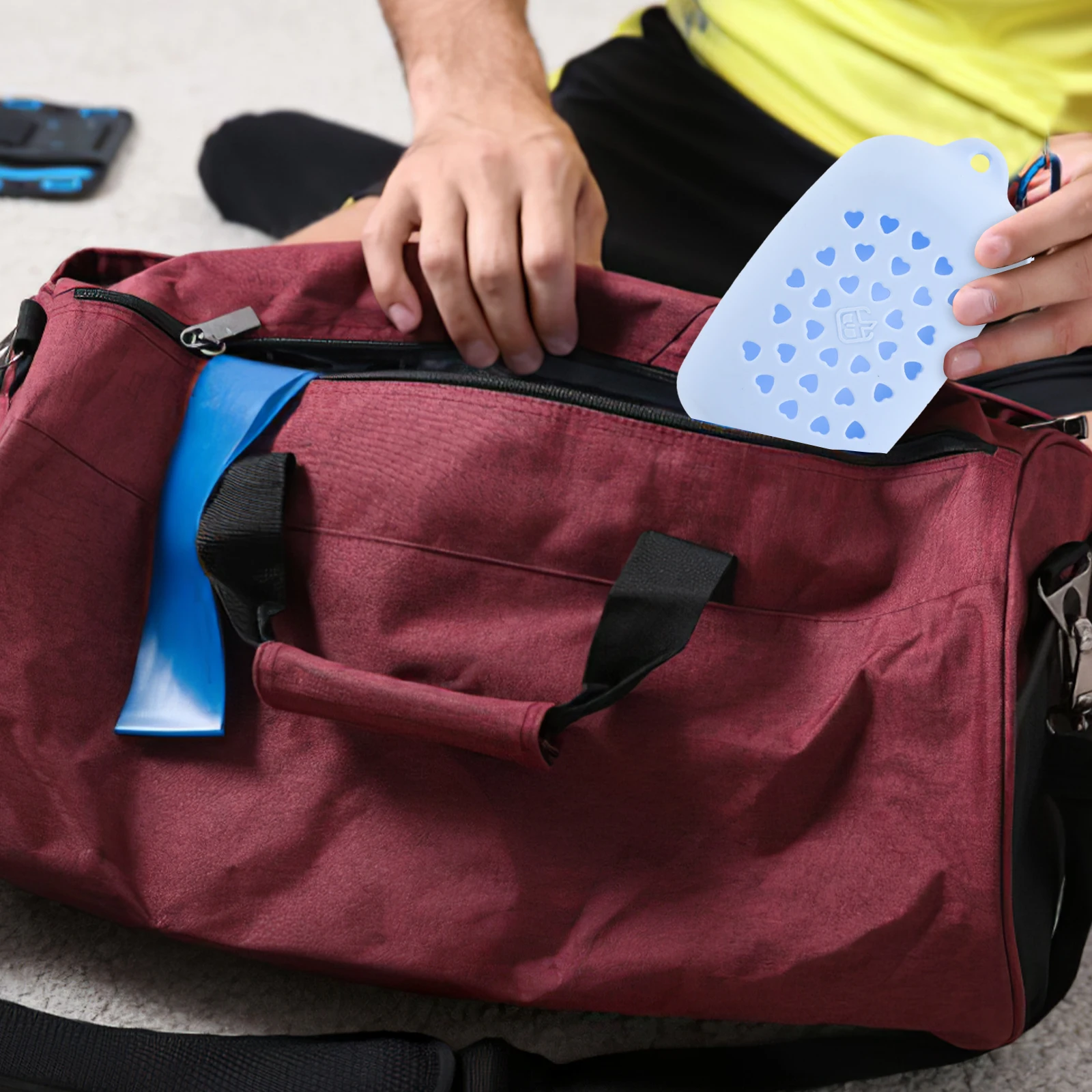 

Portable Storage Bag Quick Dry Travel Case Green Silicone Zipper for Gym Pool Outdoor Spa Water Resistant Foldable Lightweight