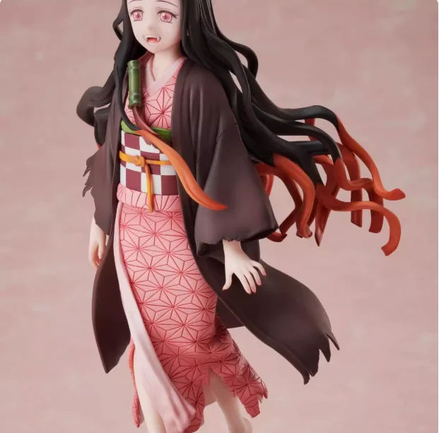 2025 In stock 100% Japanese original genuine PVC Kamado Nezuko action figure collectible model toys for boys