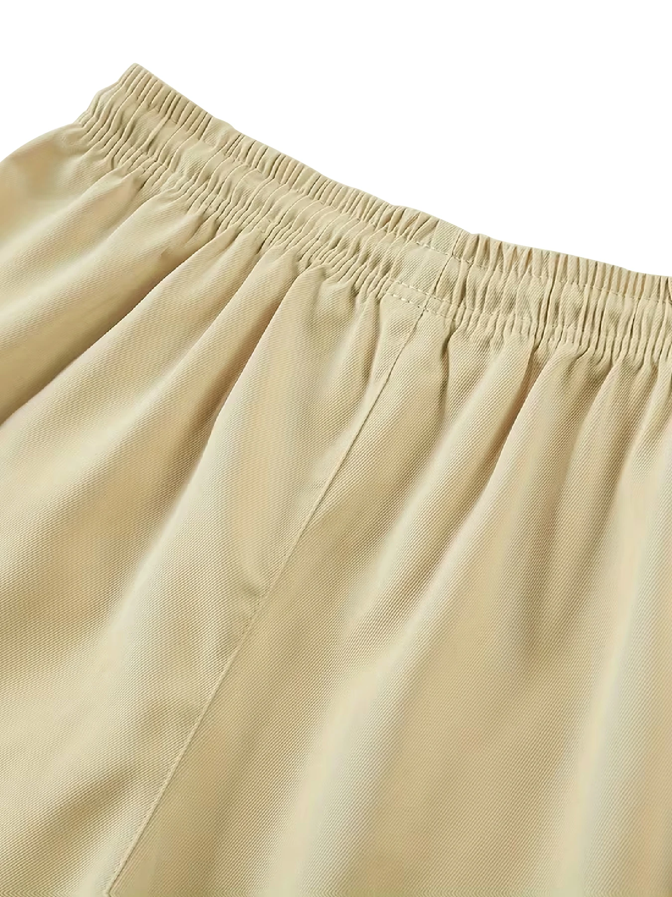 Herren-Shorts, Freizeit-Jogginghose mit mehreren Taschen, gewebte, elastische, weiche und bequeme, einfarbige, schlichte Hose für Outdoor-Sportarten – Detail 25
