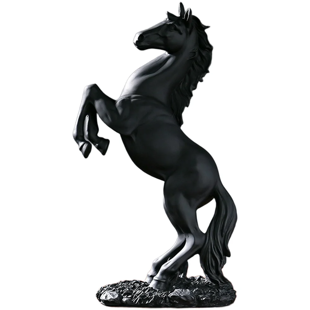 European Style Resin Horse for sculpture for Home and Office Decoration Symbol of Success and For VICTORY Synthetic Material