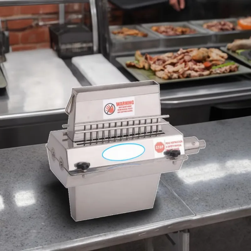 Commercial   Meat Tenderizer Flattening Machine Beef Pork Chicken Slicer Food Processing Equipment