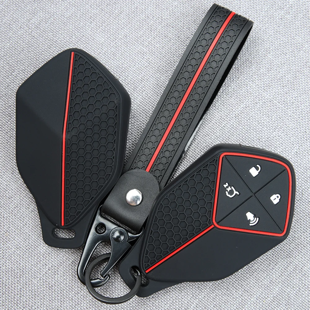 For Changan Deepal S7 S07 S09 SL03 S05 G318 2024 2025 Key Protector With Wrist Clip Textured Soft Touch Secure Daily Use Precise