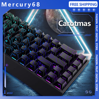 IROK Carotmas Mercury68 Mechanical Keyboard Magnetic Switch RT0.004mm 8000Hz Hotswap Low Delay Wired Gaming Keyboard Gamer Gift