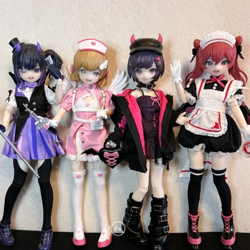 

In Stock Anime Neo Eden Toys 1/6 Bjd Nightmare Twins Series Blind Box Mystery Box Doll Kawaii Action Anime Figure Toy Gift