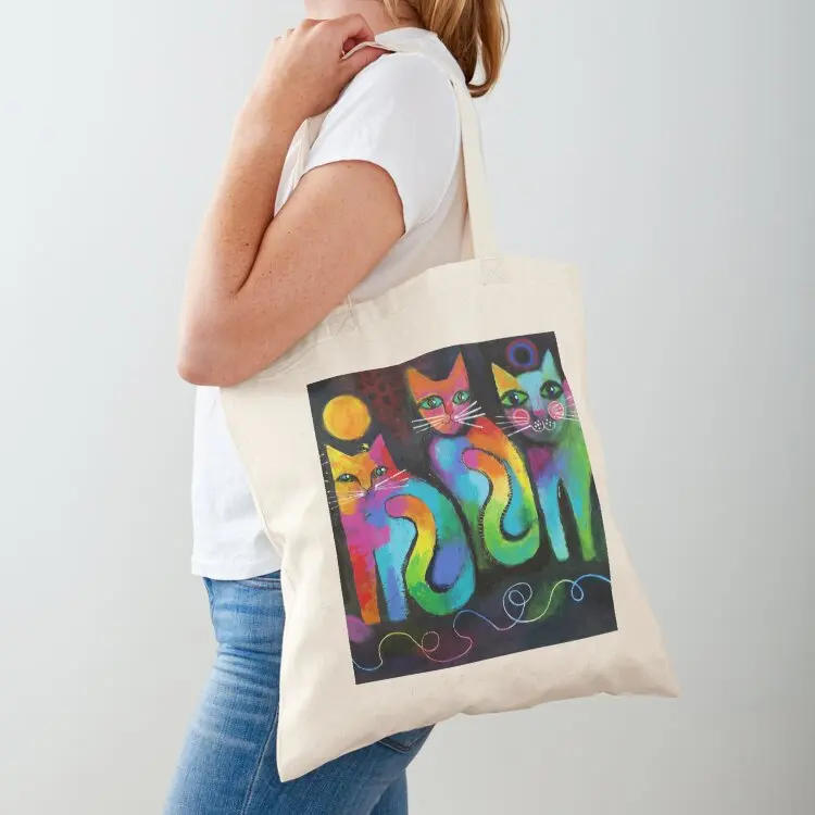 

Four pussicats Tote Bag Gift bags Women's shopper bags for women tote bags aesthetic