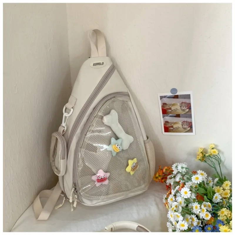 

Hot Selling Solid Nylon Large Capacity Fashionable Shoulder Bag 2025 New Casual Crossbody Bag Commuting Shoulder Bag Bolsa