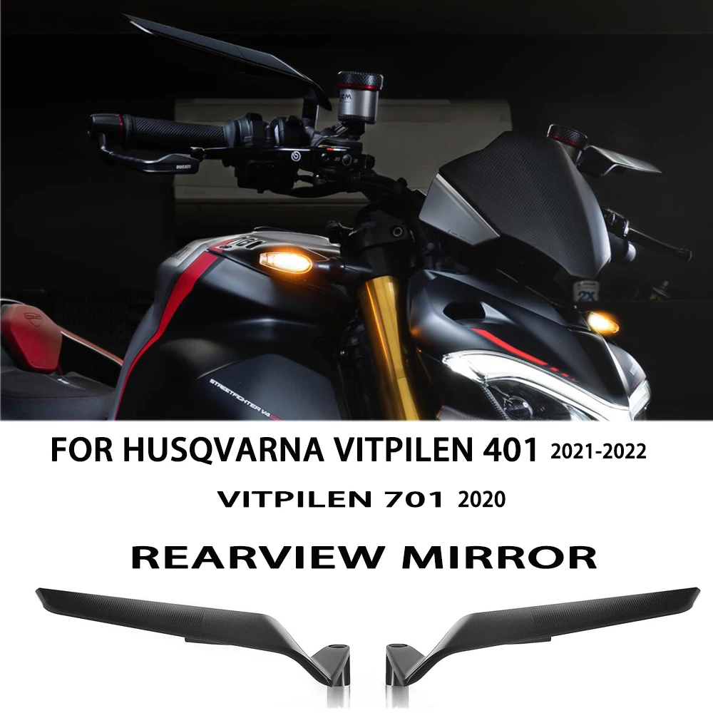 

Vitpilen 401 New Aluminium Rearview Mirror For Husqvarna Vitpilen 401 2021 2022 Vitpilen 701 2020 Svartpilen 401 2021 2022 Rea