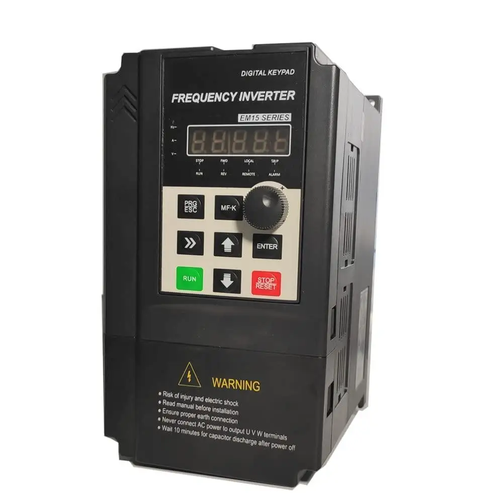 

1HP VFD Variable Frequency Drive Inverter Motor Control 110V 220V Output ATO GK3000-SP1S1-d75