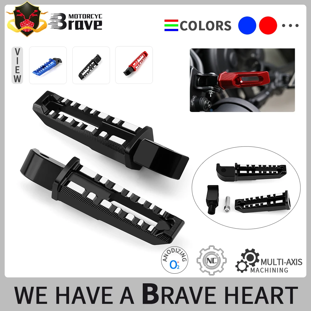 

Motorcycle Accessories Footrest Foot Peg Pedal For Yamaha X-MAX 125 XMAX 250 xmax 300 xmax 400 X-MAX 125 250 300 400