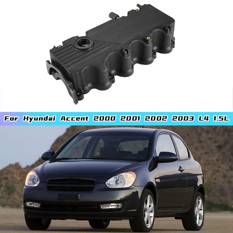 Engine Valve Cover Car Engine Valve Cover 2241022610 22410-22610 For Hyundai Accent 2000 2001 2002 2003 L4 1.5L