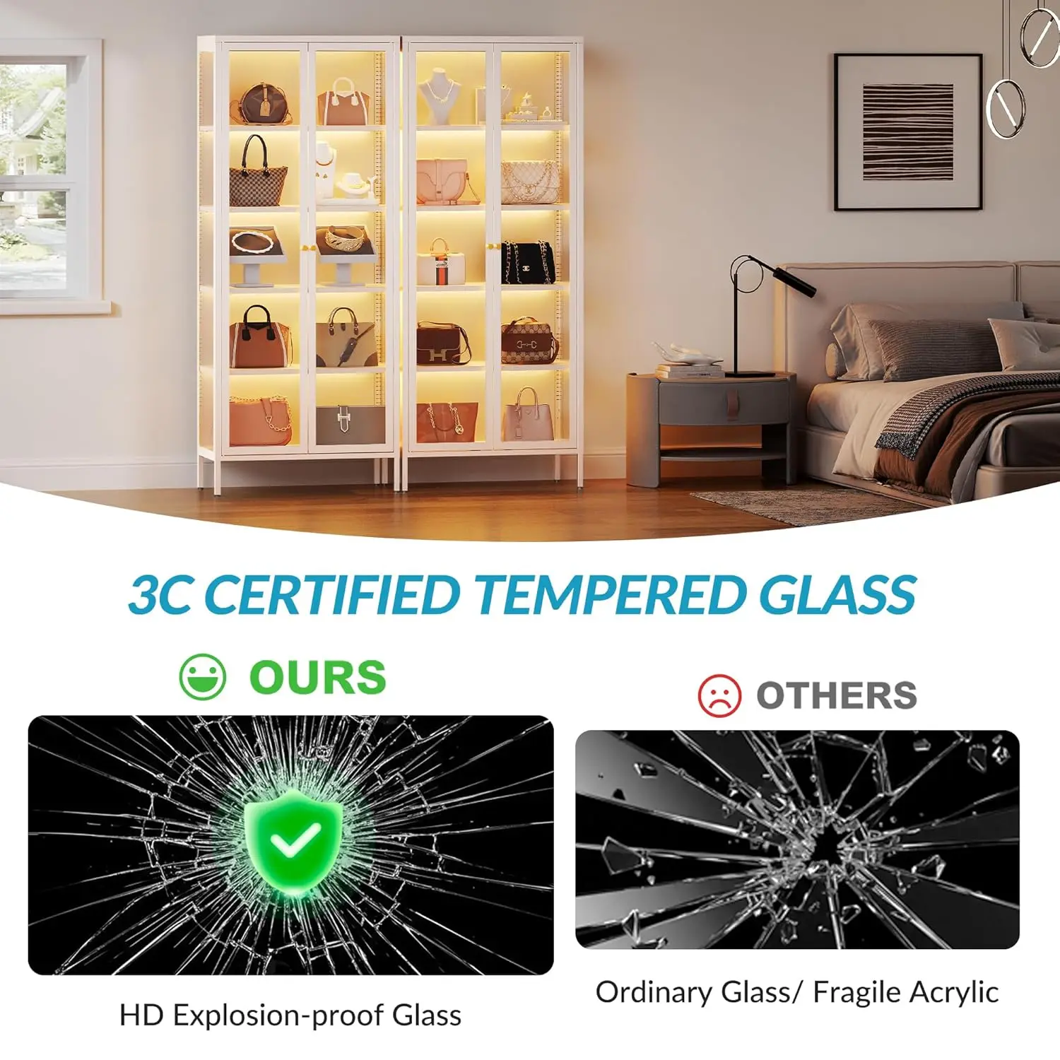 Thumbnail 4 - #17 Latest Glass Display Cabinets Offers