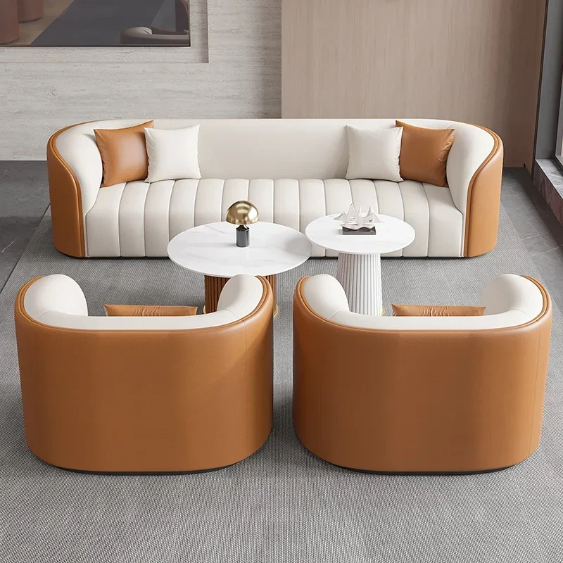 

Comfortable Leather Living Room Sofas Luxury Relaxing Aesthetic Nordic Living Room Sofas Lazy Casa Prefabricada Home Furniture