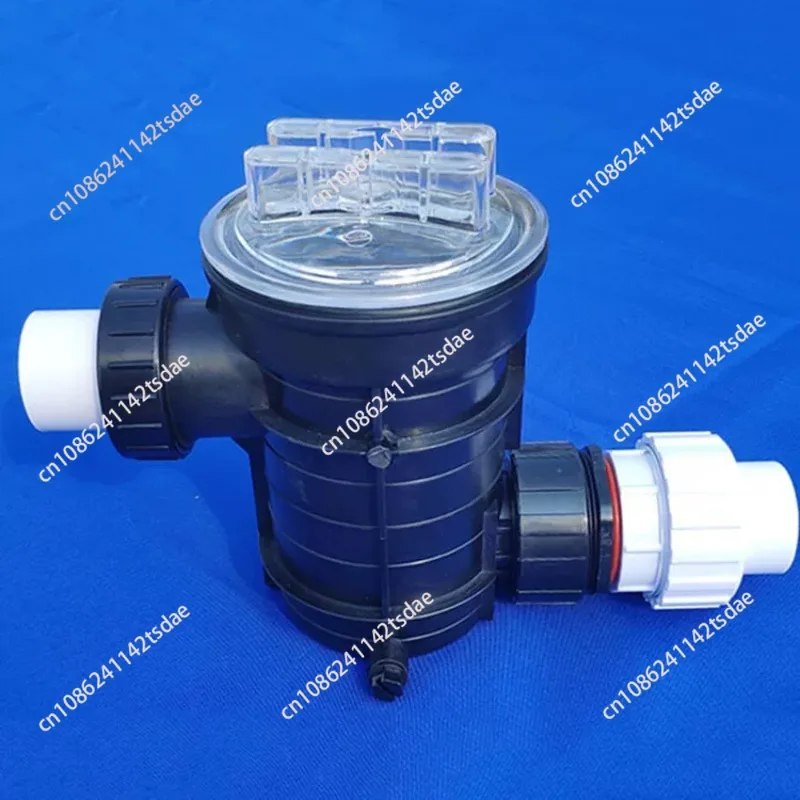 Salon Bathroom Drain Hair Filter Anti-Clog Strainer, Detachable Water Pump Pre-Filter With Connection Tube
