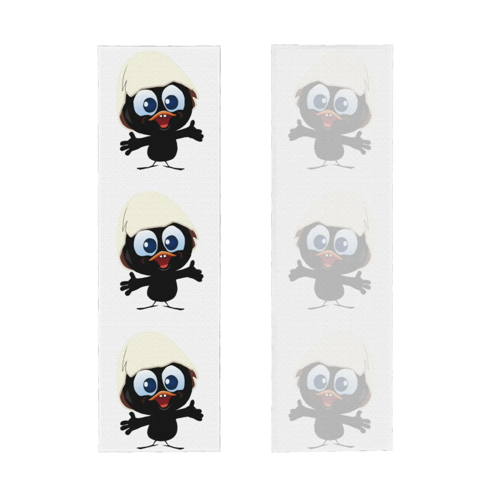 Cold Exercise Towel Calimero Black Chicken Cartoon Comic Beach Sports Yoga Camping Towel Refreshing Sports Scarf Face Towels
