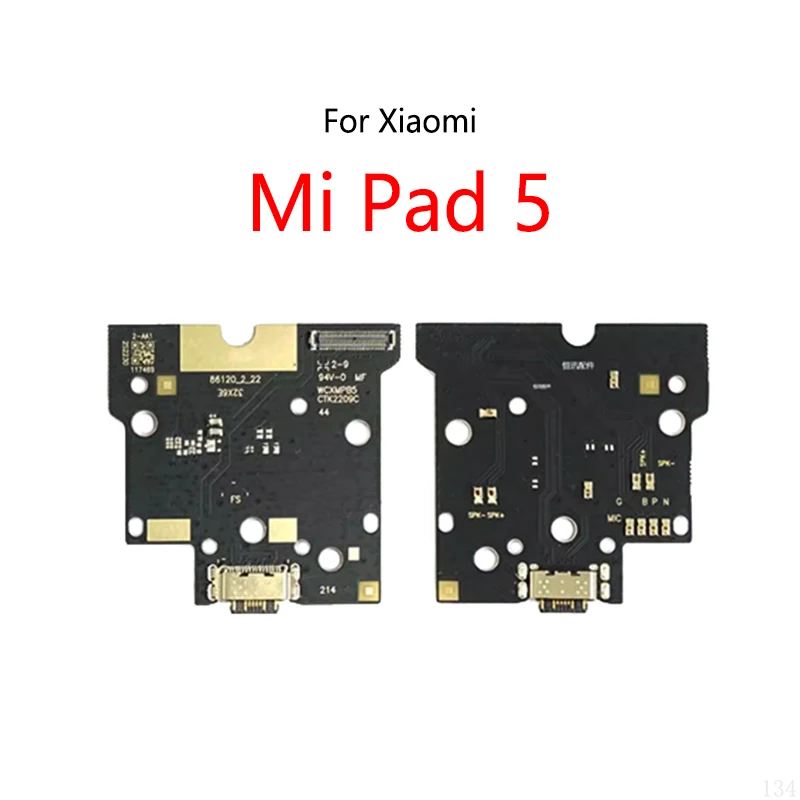 USB Charge Dock Port Socket Jack Plug Connector Flex Cable For Xiaomi Mi Pad 5 PAD 5 MiPad Tablet 5 Charging Board Module