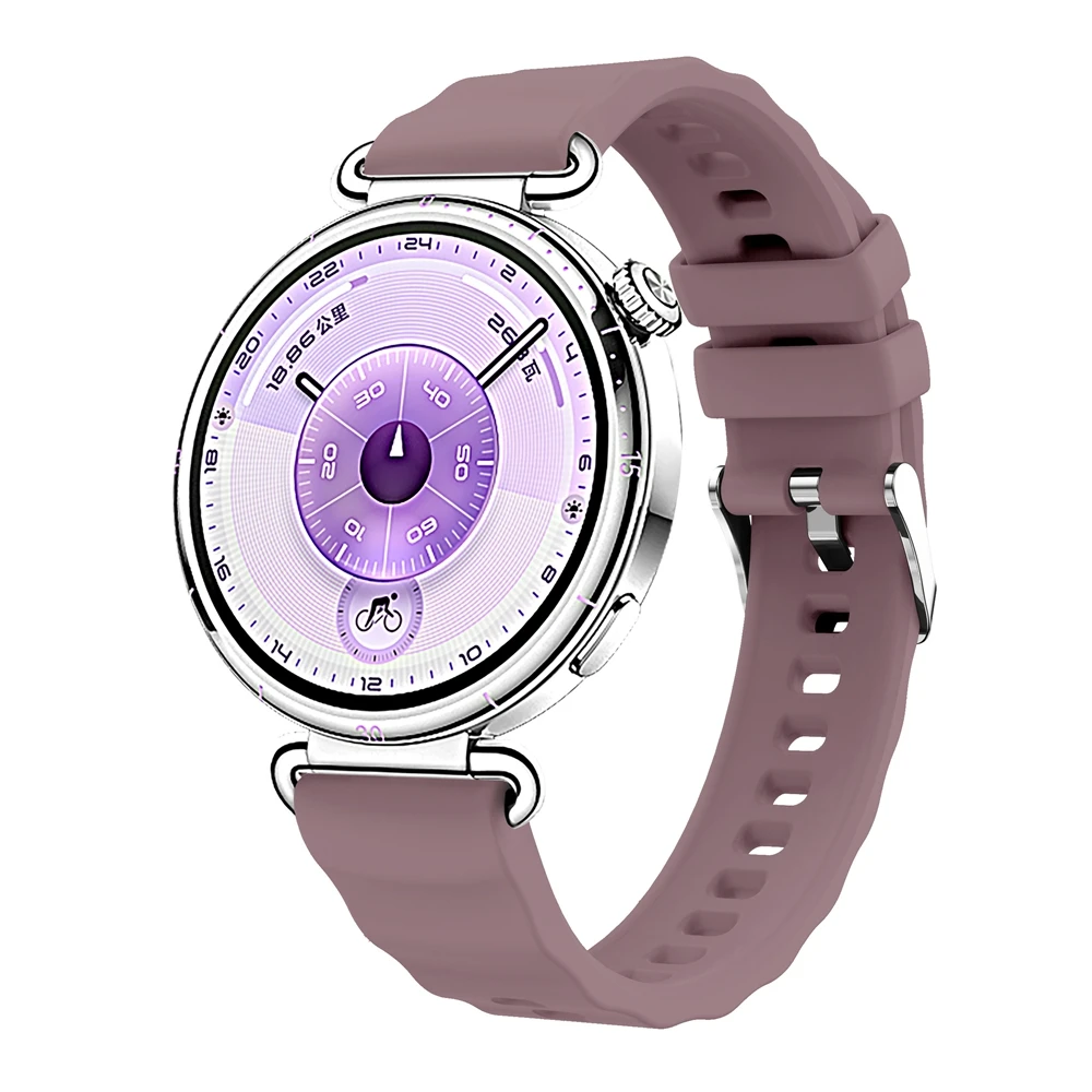 18 مللي متر مشبك فضي حزام سيليكون مناسب لساعة هواوي GT 6 Pro/5 Pro 42 مللي متر حزام بديل لساعة GT 5/4 41 مللي متر