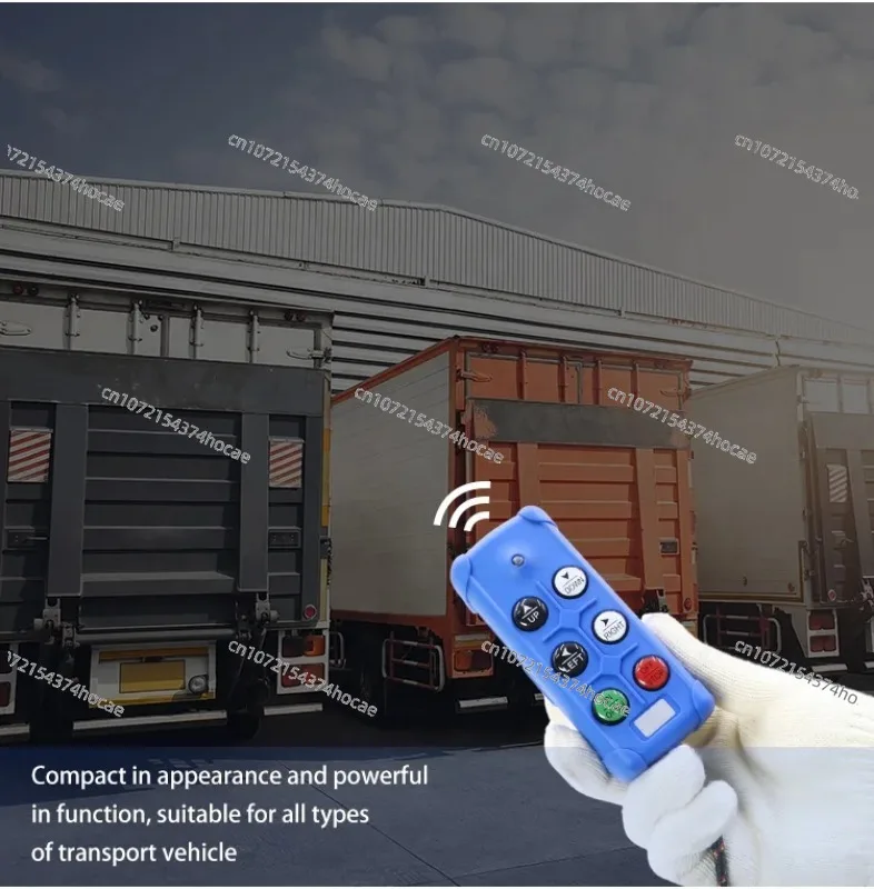 ECD-A400 Wireless Crane Remote Control, Industrial Radio Remote Control, Concrete Mixer Truck Unloading Platform Remote Control