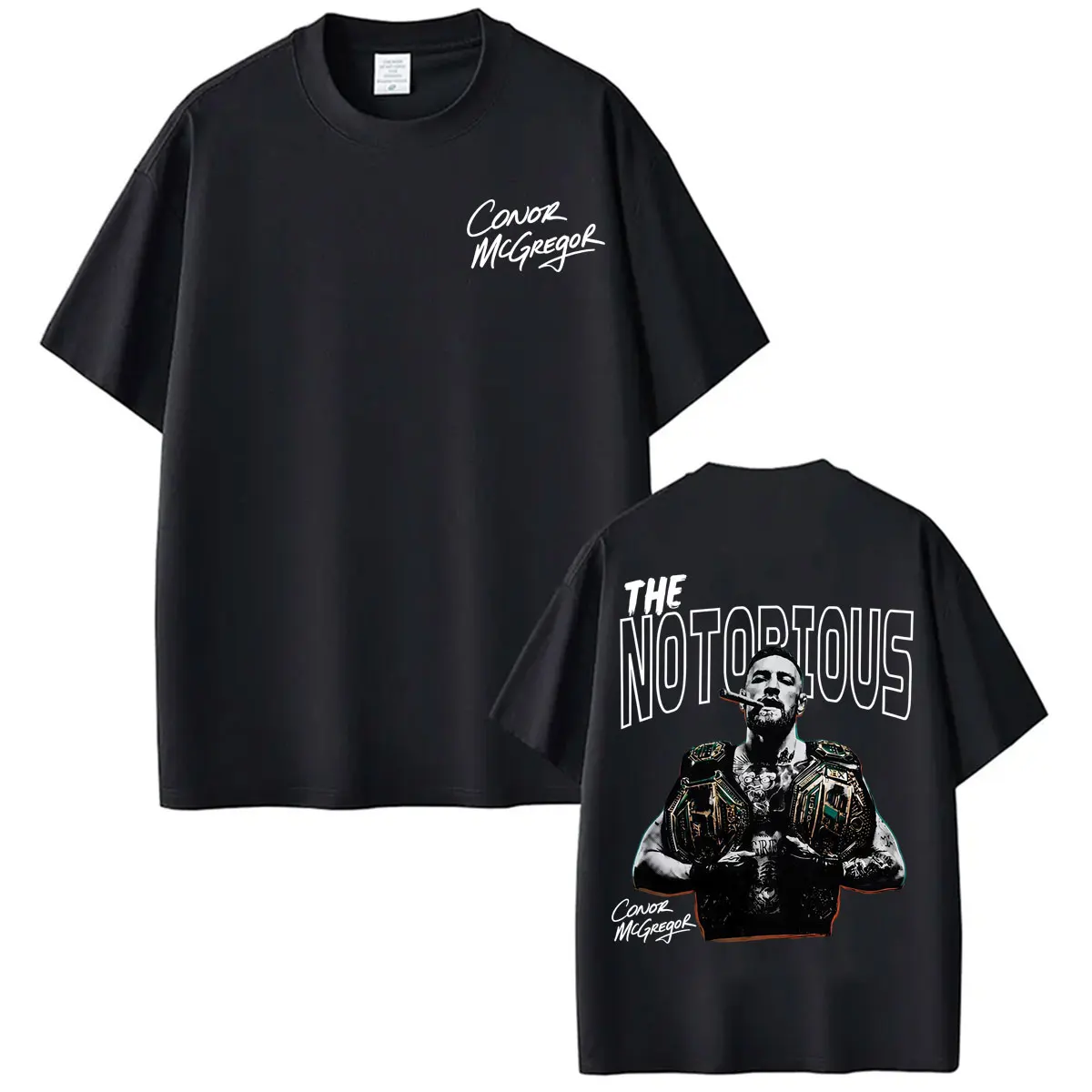 Conor McGregor The Notorious Retro Style Graphic T Shirts Men Women Fashion Violence Aesthetic T-shirt Summer Tops Loose T Shirt