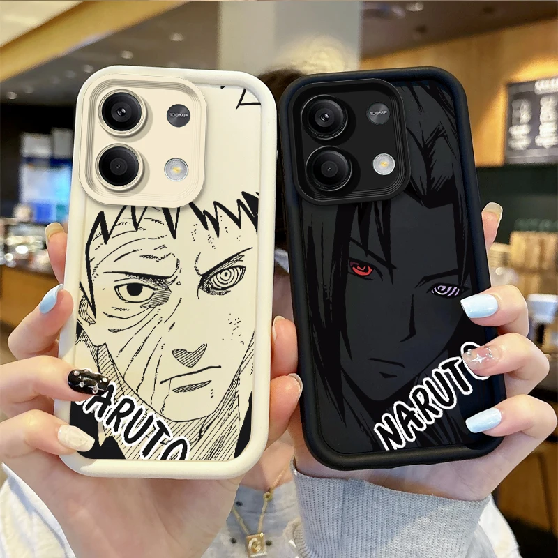 New N-Narutos Anime Phone Case For Redmi Note 13 12 Pro Plus Note 13 12 11 10 9 Pro 14C 12C 10C 9C A3 A2 A1 Soft Dustproof Cover