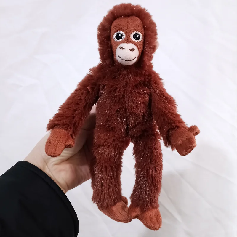 Cute Gorilla Orangutans Lion Elephant Animal Lovely Small Doll Soft Stuffed Plush Toy Girl Boy Birthday Christmas Gift 1pc