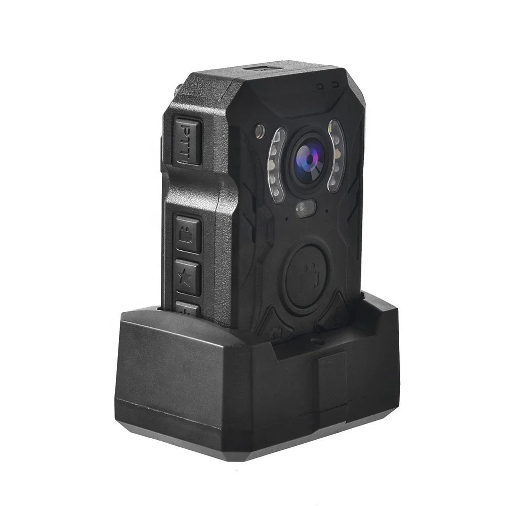 4G Portable Night Vision IP67 Wearable Security Guard Law Enforcement Body Worn Camera Indoor Wifi Camera H.265 BOX Camera CMOS