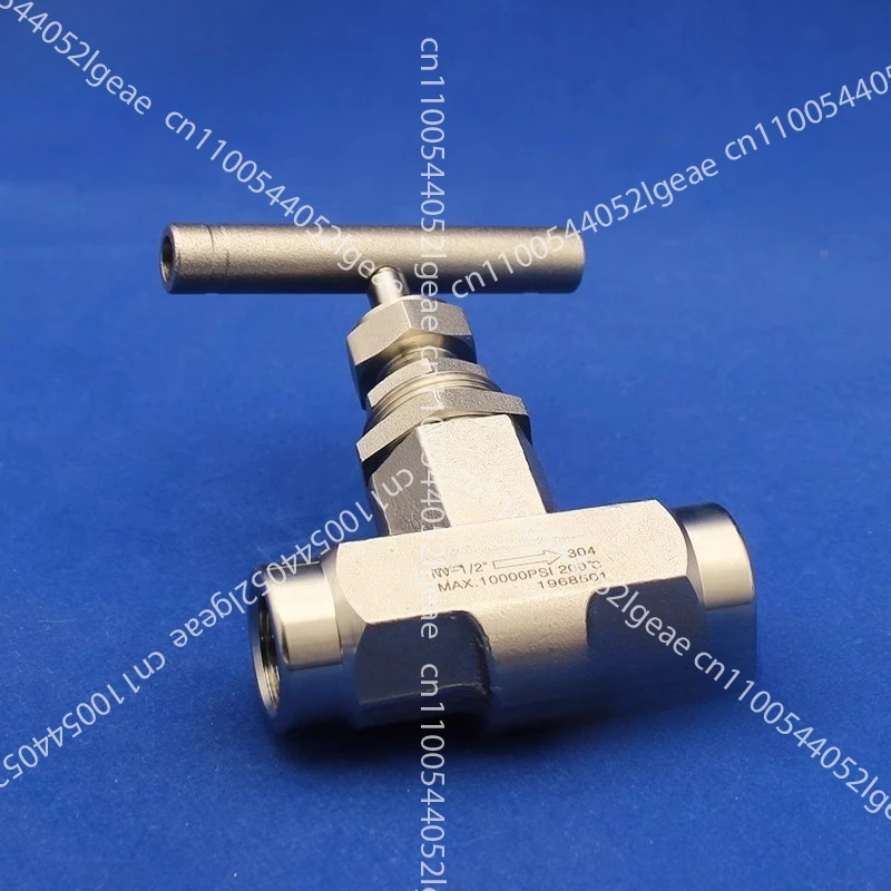 Stainless Steel Ultra-high Pressure Needle Valve 316 Forged Needle Valve Stop Valve 10000Psi Panel 70Mpa