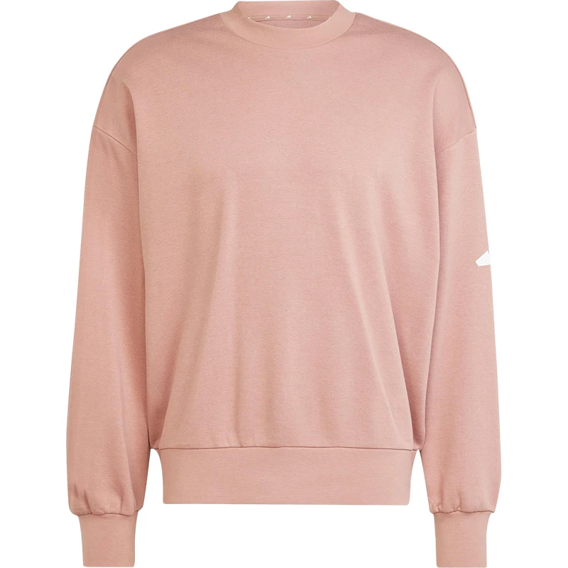 Oficjalna, autentyczna, nowa męska ciepła bluza z okrągłym dekoltem i dzianiną Adidas JF3579